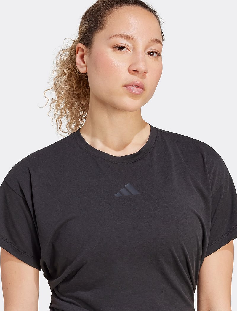 adidas Performance - Power Tee - t-shirts - black - 3