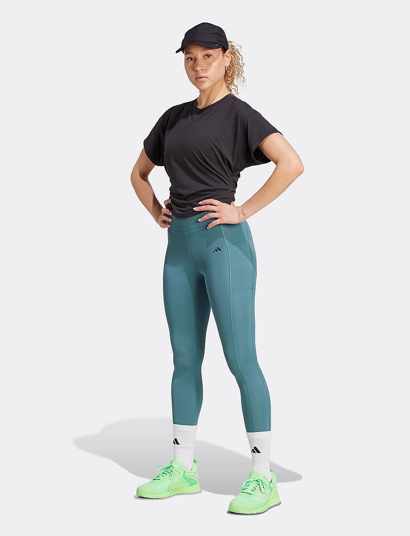 adidas Performance - Power Tee - t-shirts - black - 5