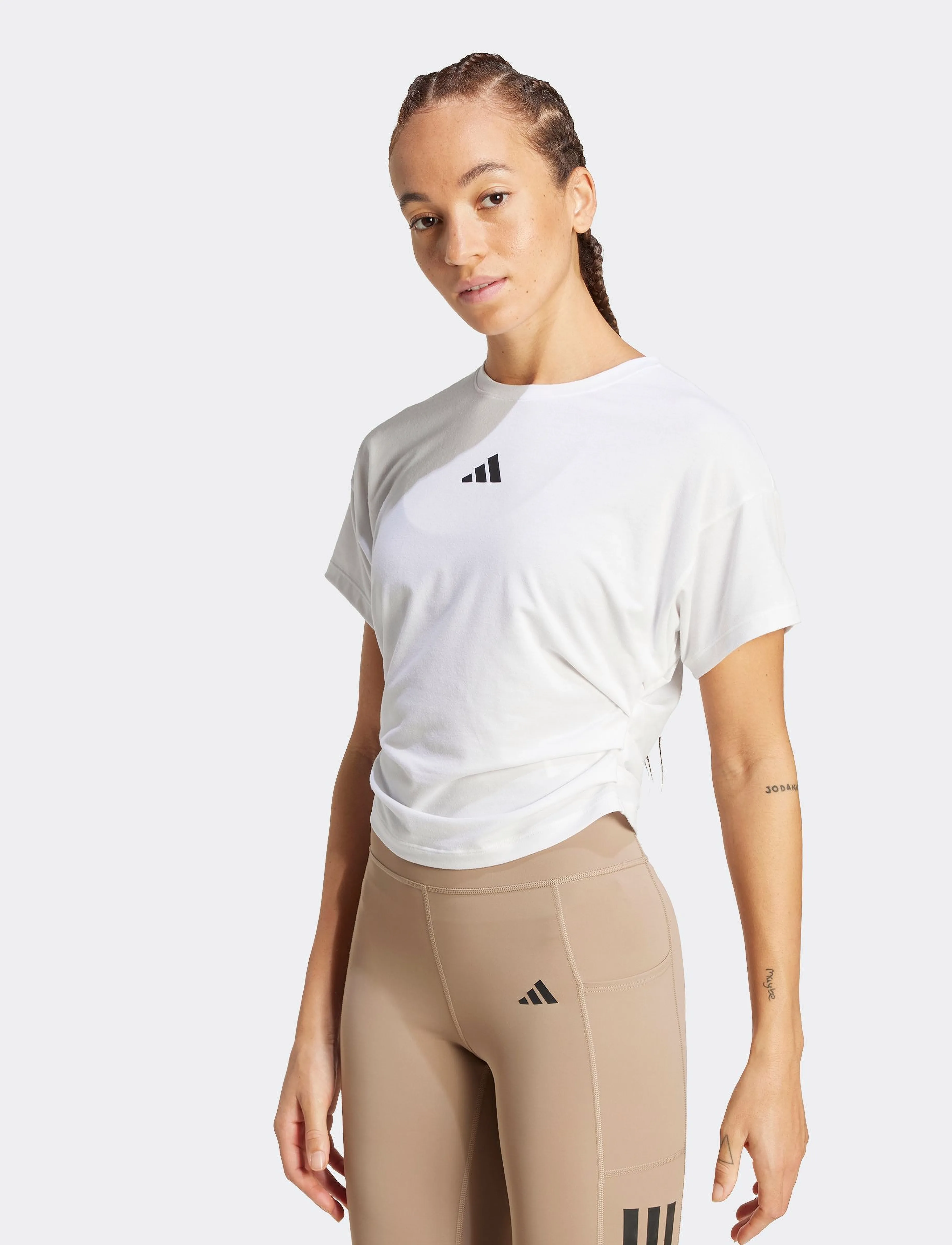 adidas Performance Primelift Tee, XXS, Weiß, Frauen
