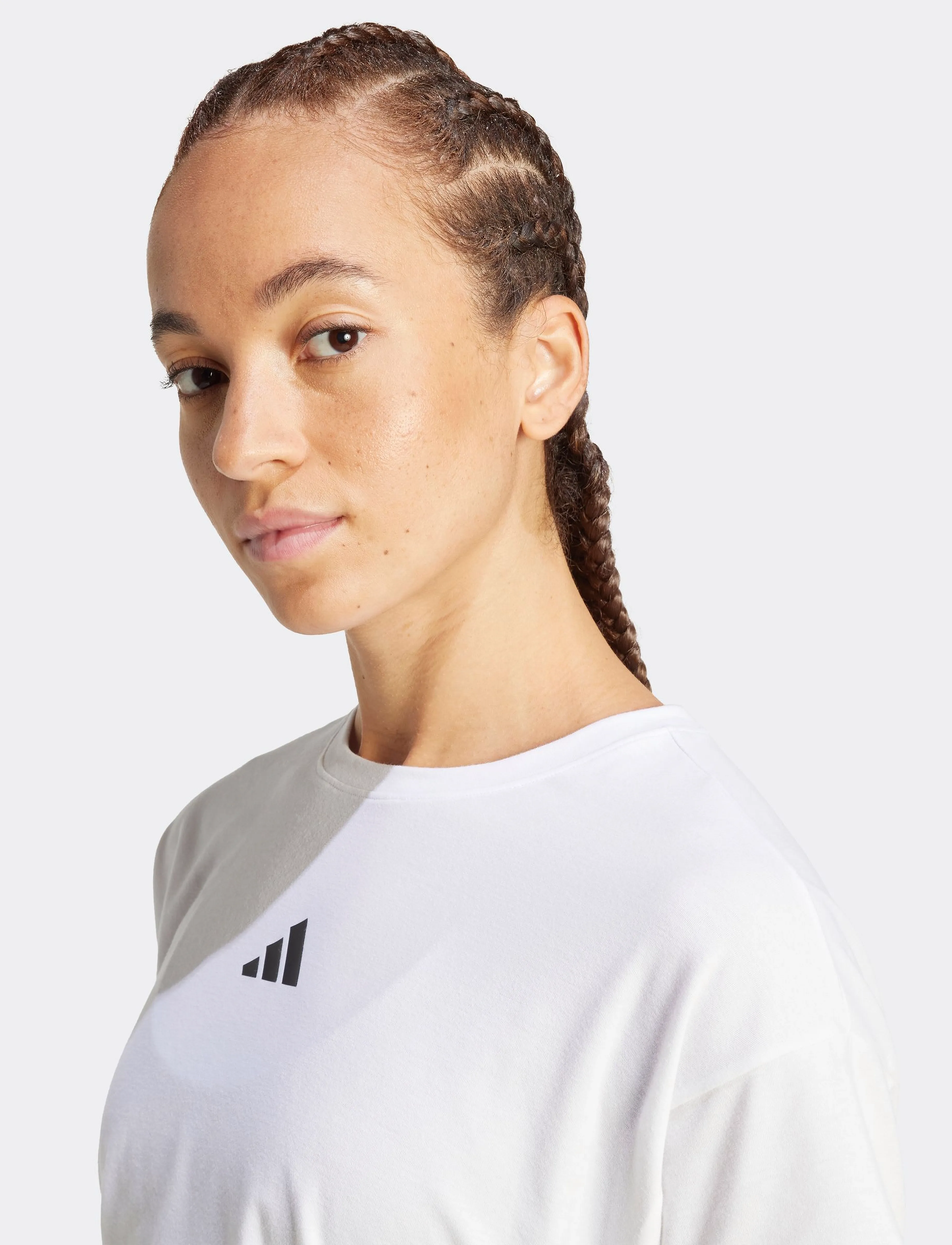 adidas Performance - PrimeLift Tee - t-shirts - white - 3