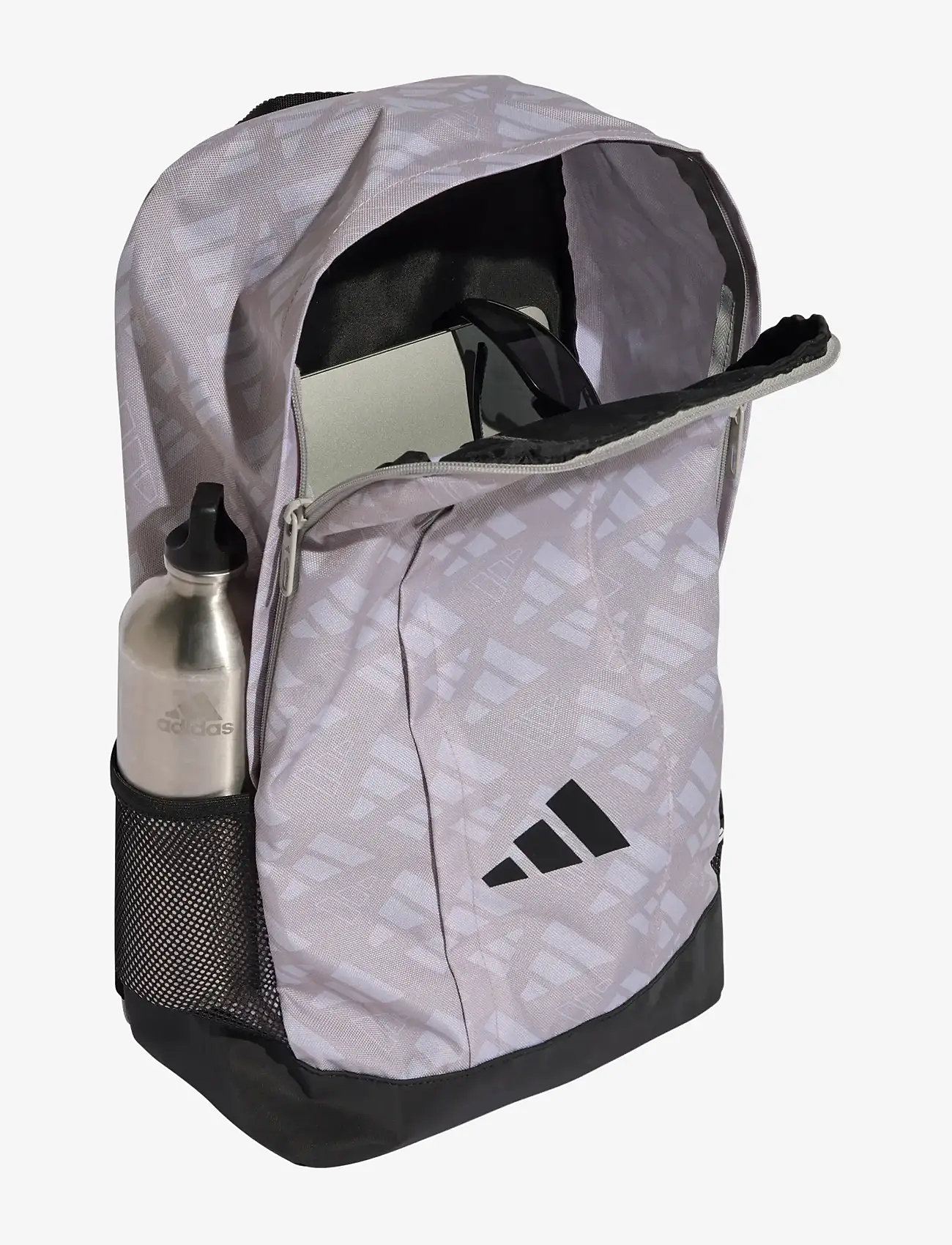 adidas Performance - LIN G BP - sporttaschen - metgry/black - 2