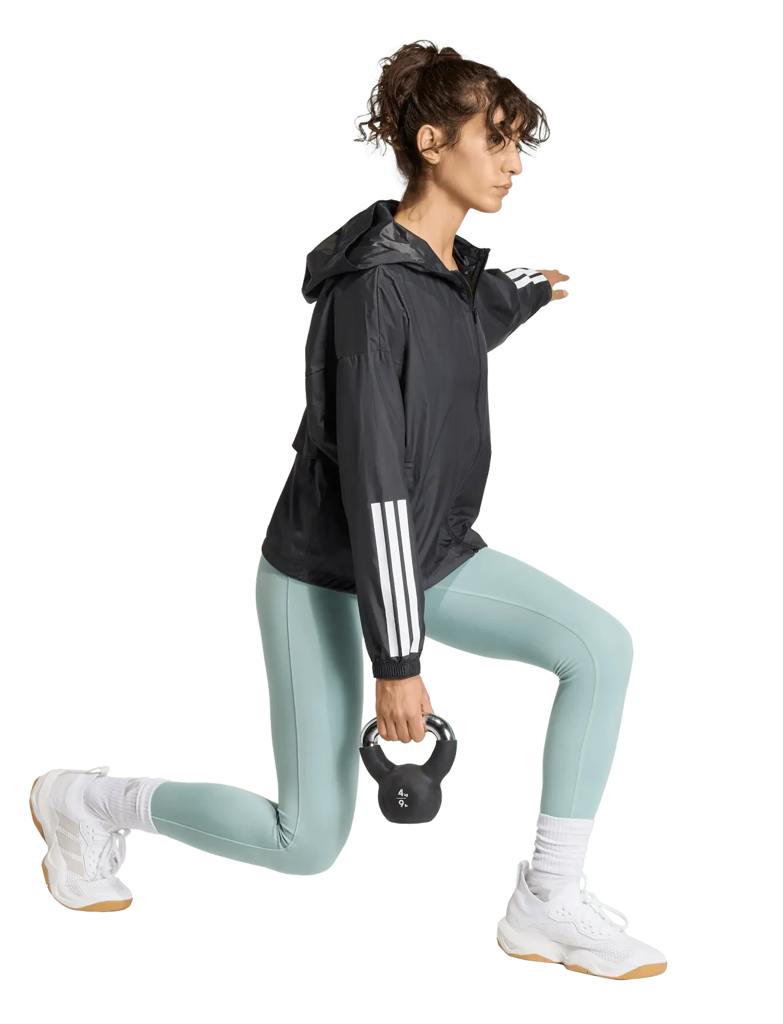 adidas Performance Hyg Windy, XXL, Black, Sport Jackets > Sport Training Jackets, Dame
