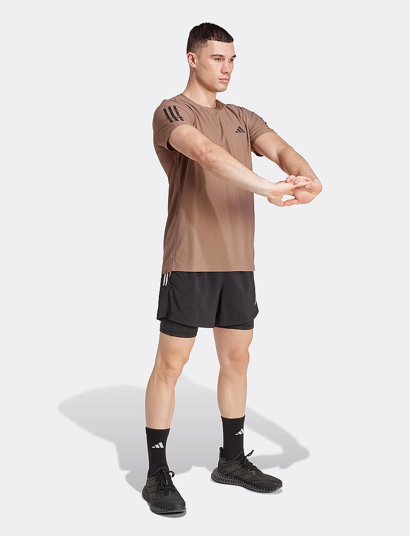 adidas Performance - OTR B TEE - t-shirts - trabrn - 4