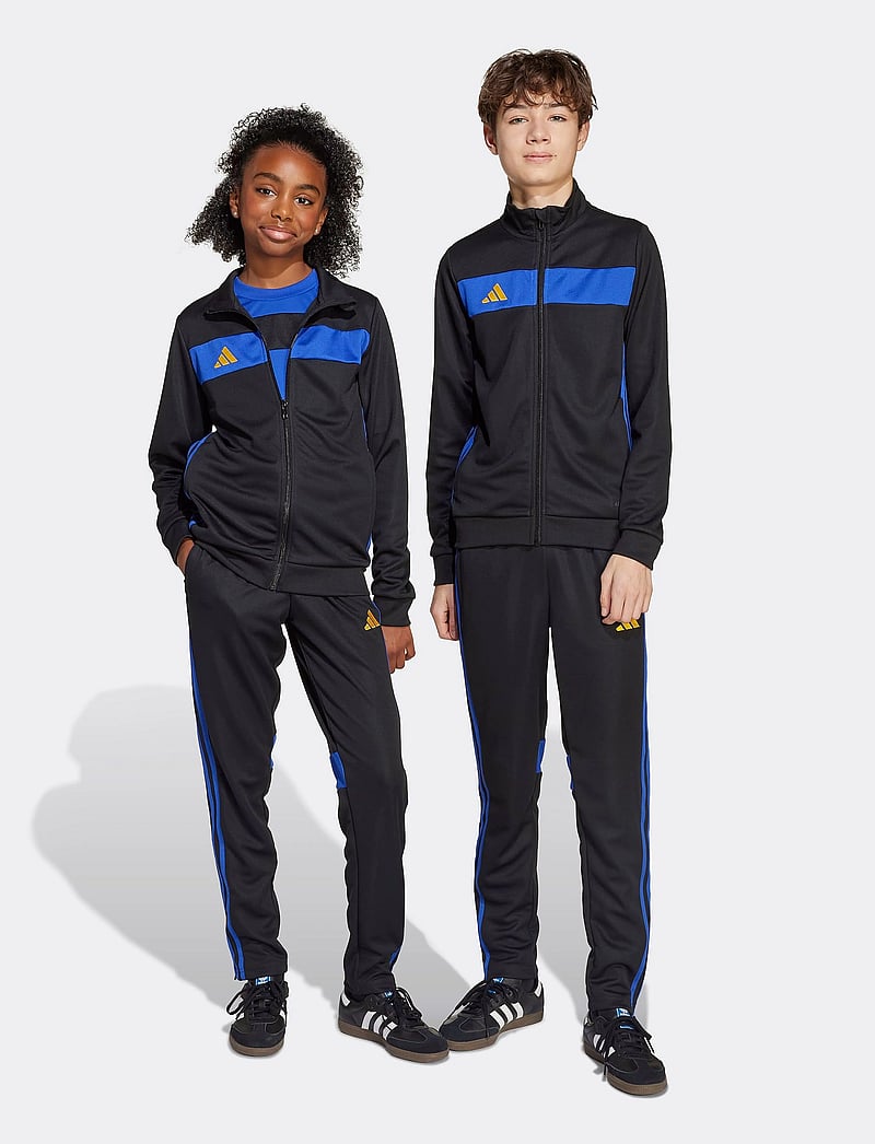 adidas Performance - TIRO ES TS Y - joggingsæt & matchende sæt - black/selubl/creyel - 3