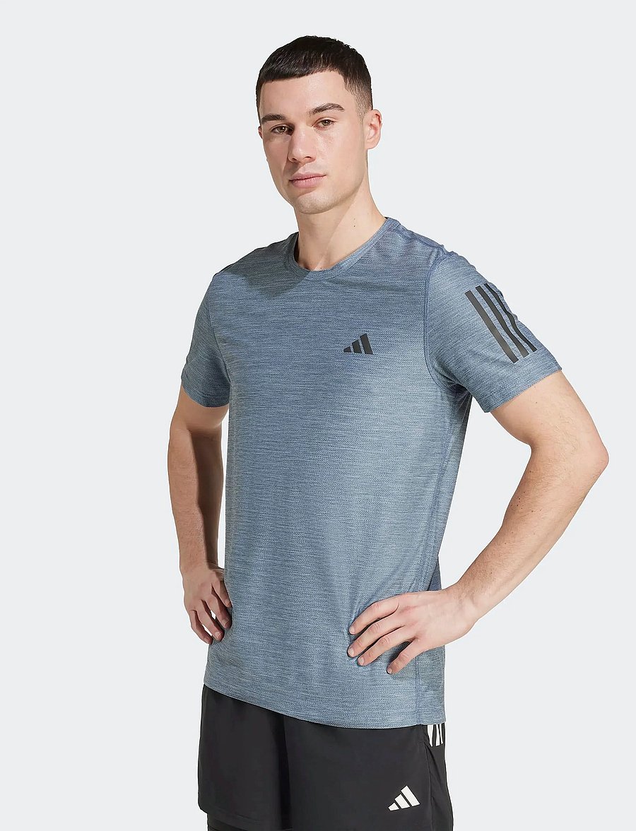 adidas Performance - OTR B TEE - oberteile & t-shirts - prloin/white - 0