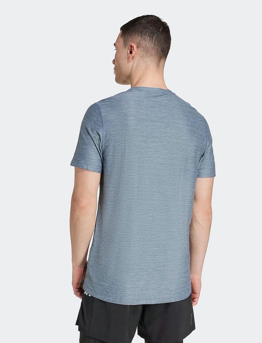 adidas Performance - OTR B TEE - oberteile & t-shirts - prloin/white - 2