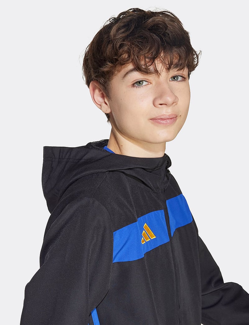 adidas Performance - TIRO ES W HOODY - kapuzenpullover - black/selubl/creyel - 3