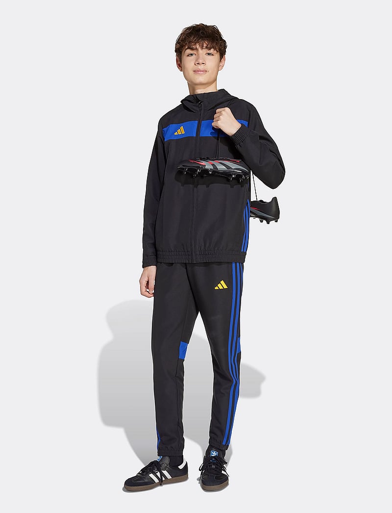 adidas Performance - TIRO ES W HOODY - kapuzenpullover - black/selubl/creyel - 5