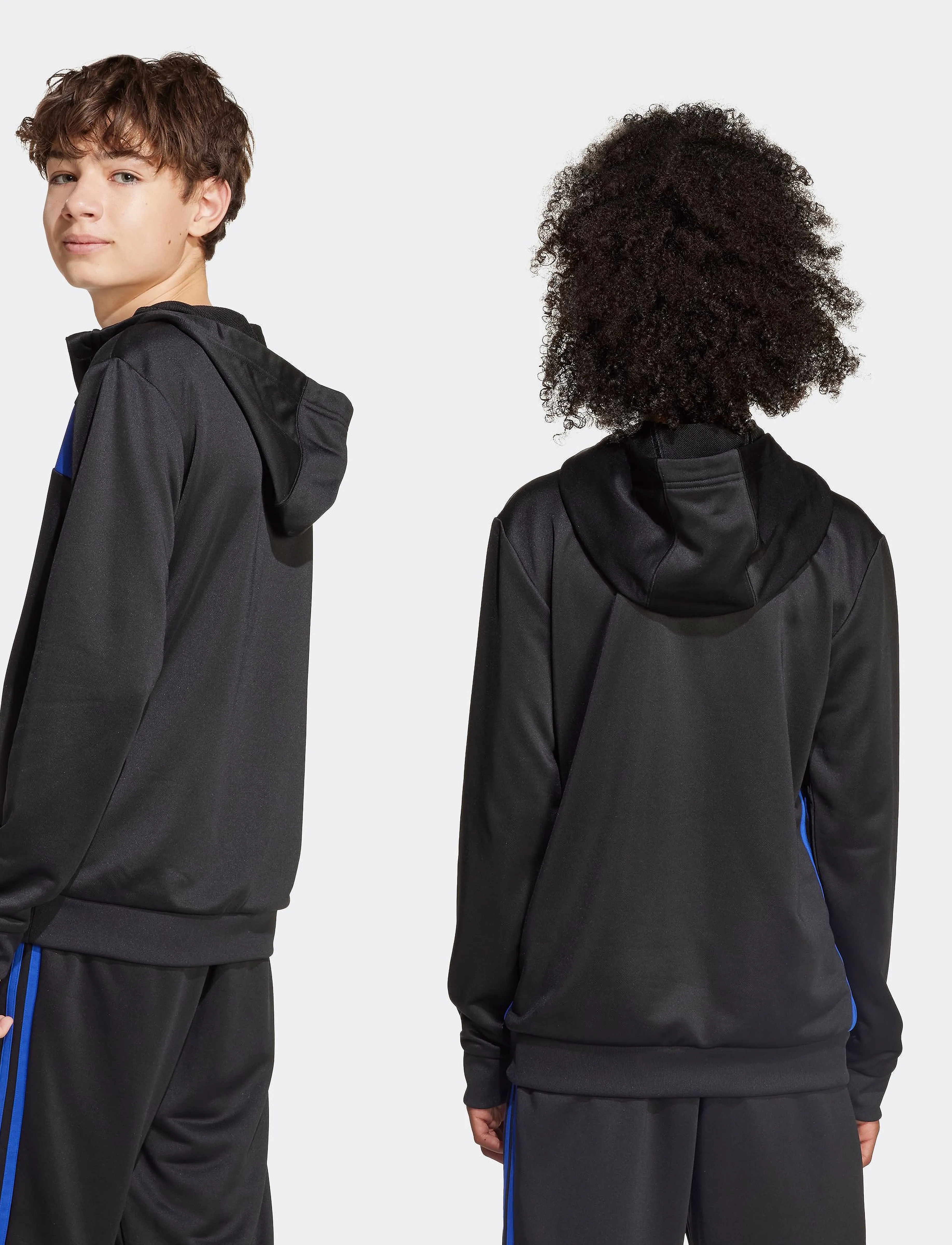 adidas Performance - TIRO ES SW HD Y - hupparit - black/selubl/creyel - 3