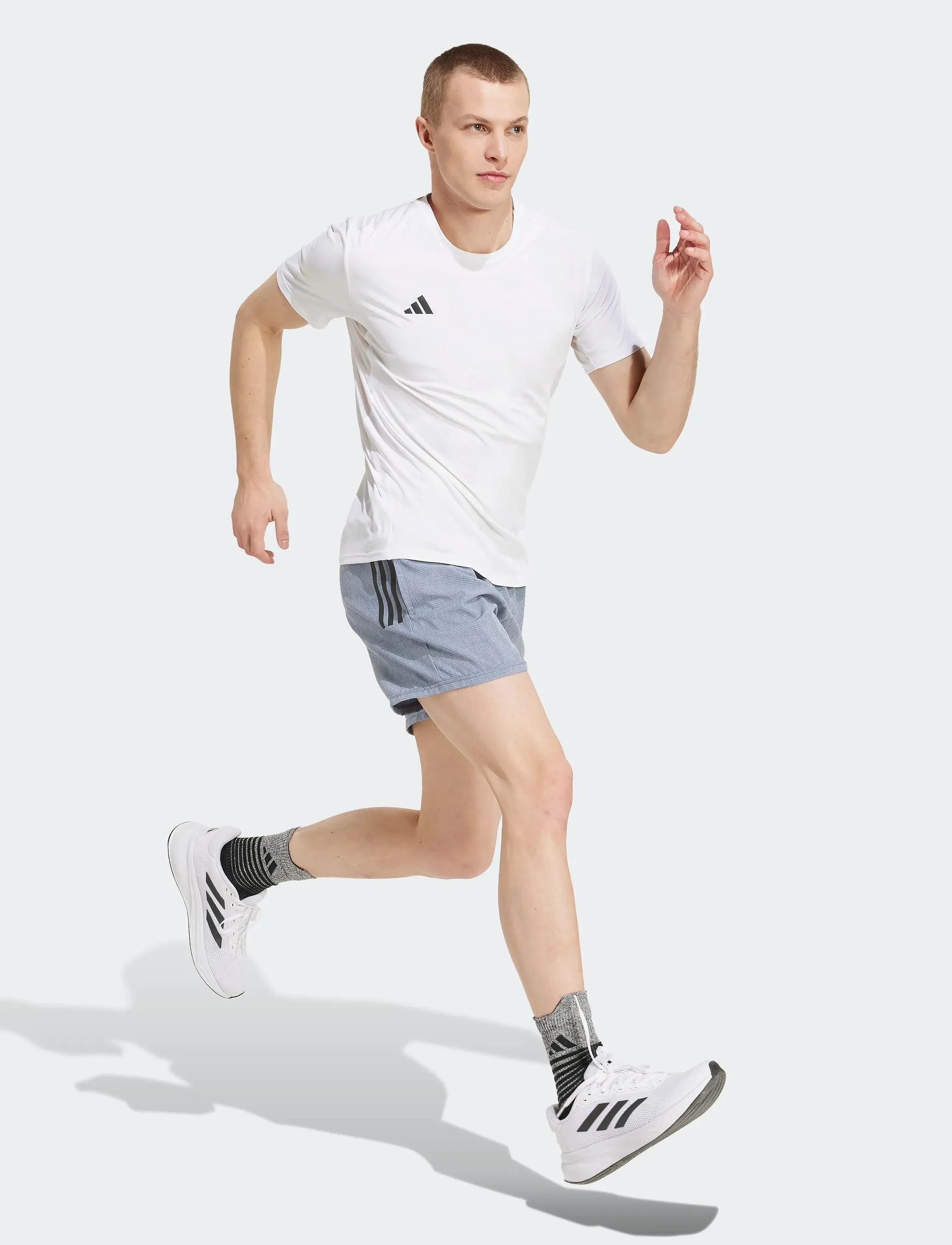 adidas Performance - OTR B SHORT - lühikesed jooksupüksid - prloin/white - 5