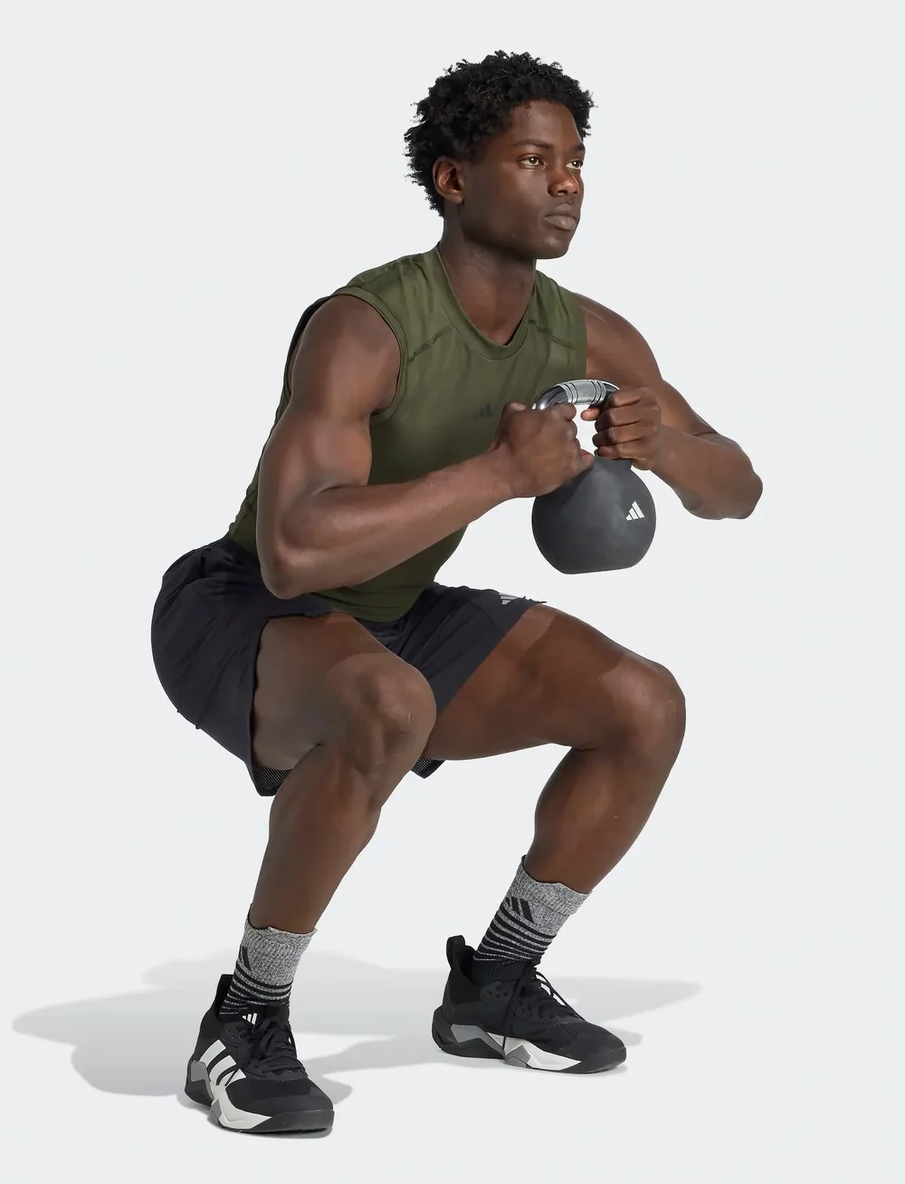 adidas Performance - TF C SL TEE - debardeurs - ngtcar - 4