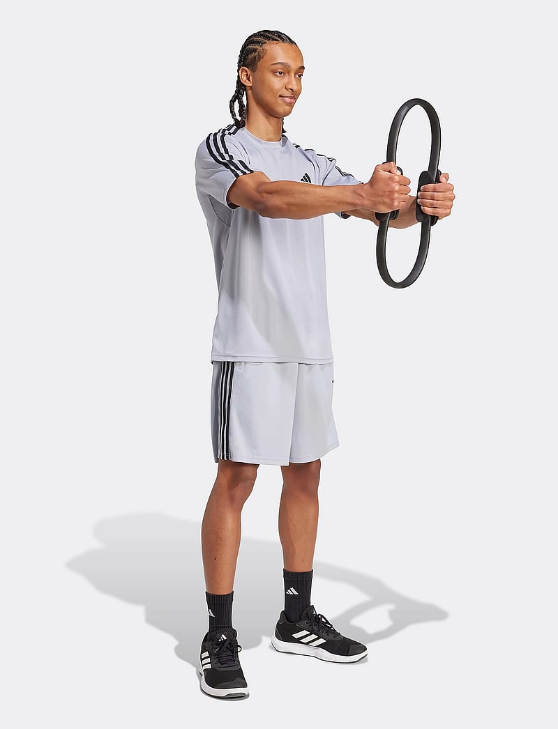 adidas Performance - TR-ES BASE 3S T - t-shirts - halsil/black - 0