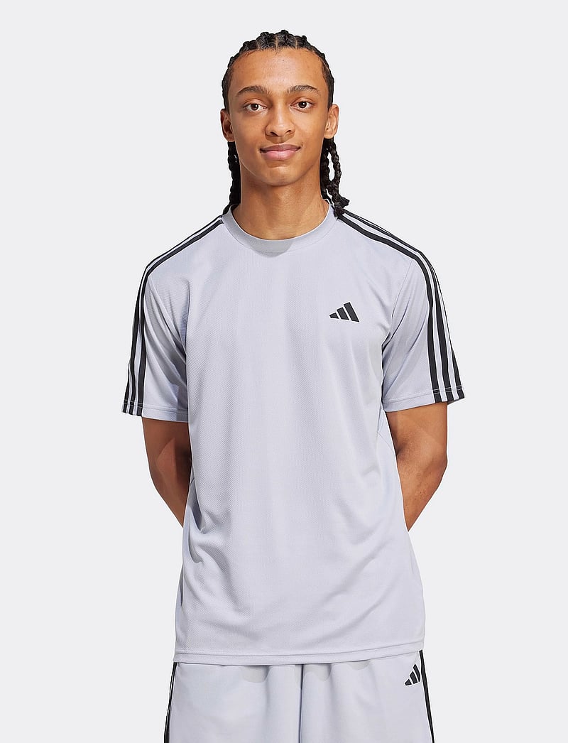 adidas Performance - TR-ES BASE 3S T - t-shirts - halsil/black - 2