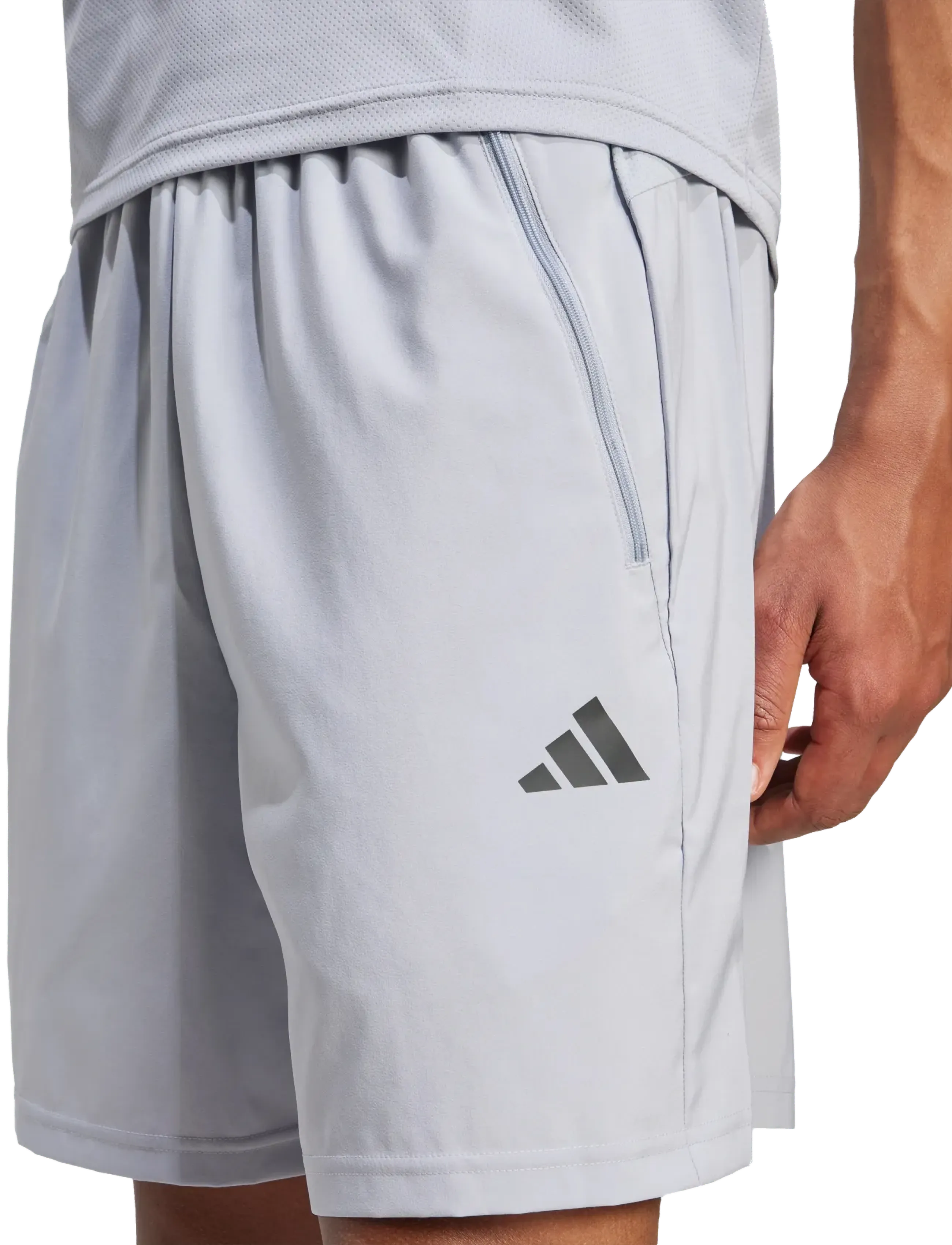 adidas Performance - TR-ES WV SHO - träningsshorts - halsil/black - 4