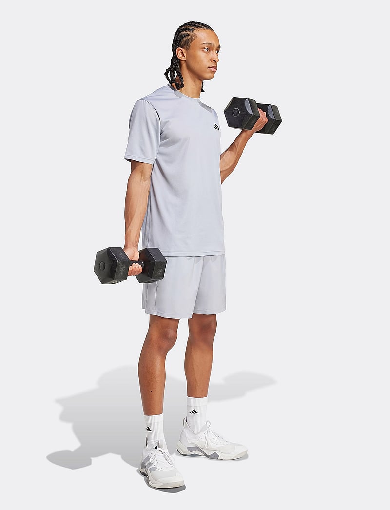 adidas Performance - TR-ES BASE T - t-skjorter - halsil/black - 5