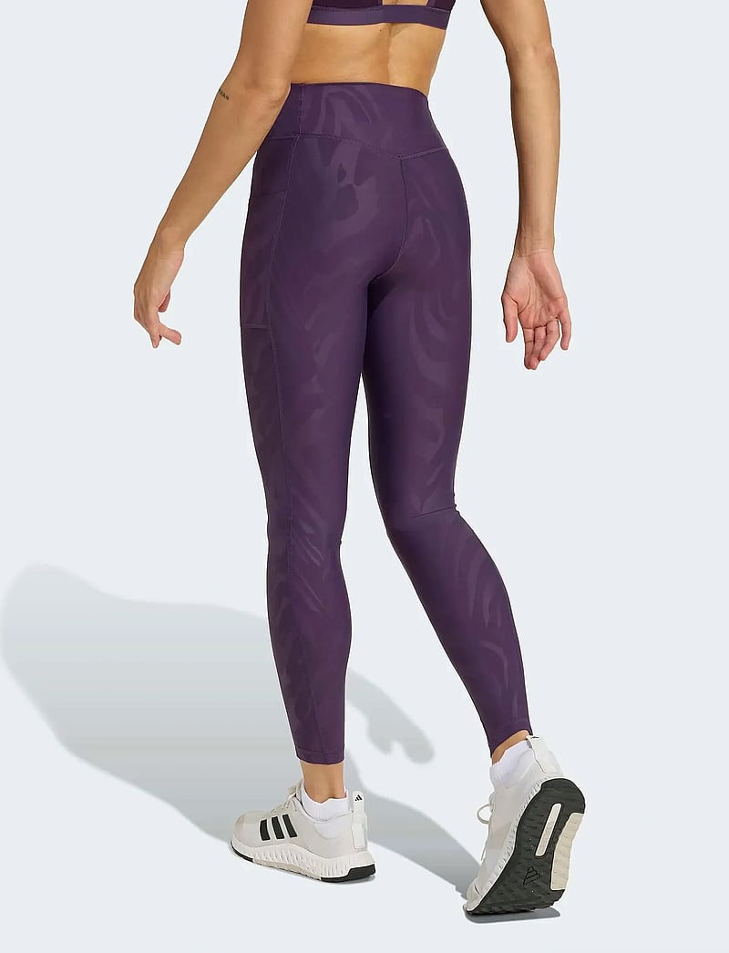 adidas Performance - OPTIME AOP - træningstights - aurplu - 2