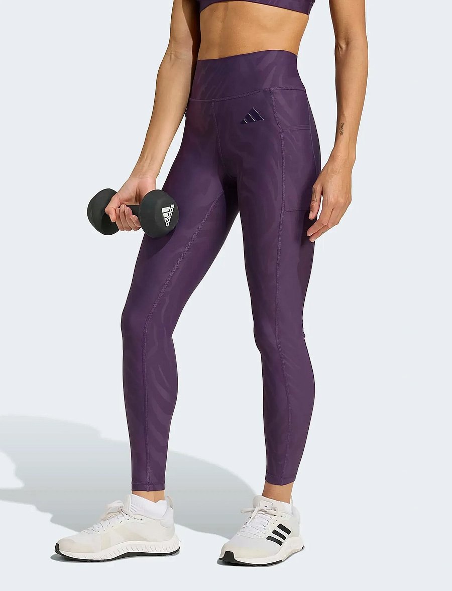 adidas Performance - OPTIME AOP - 7/8 länge - aurplu - 4