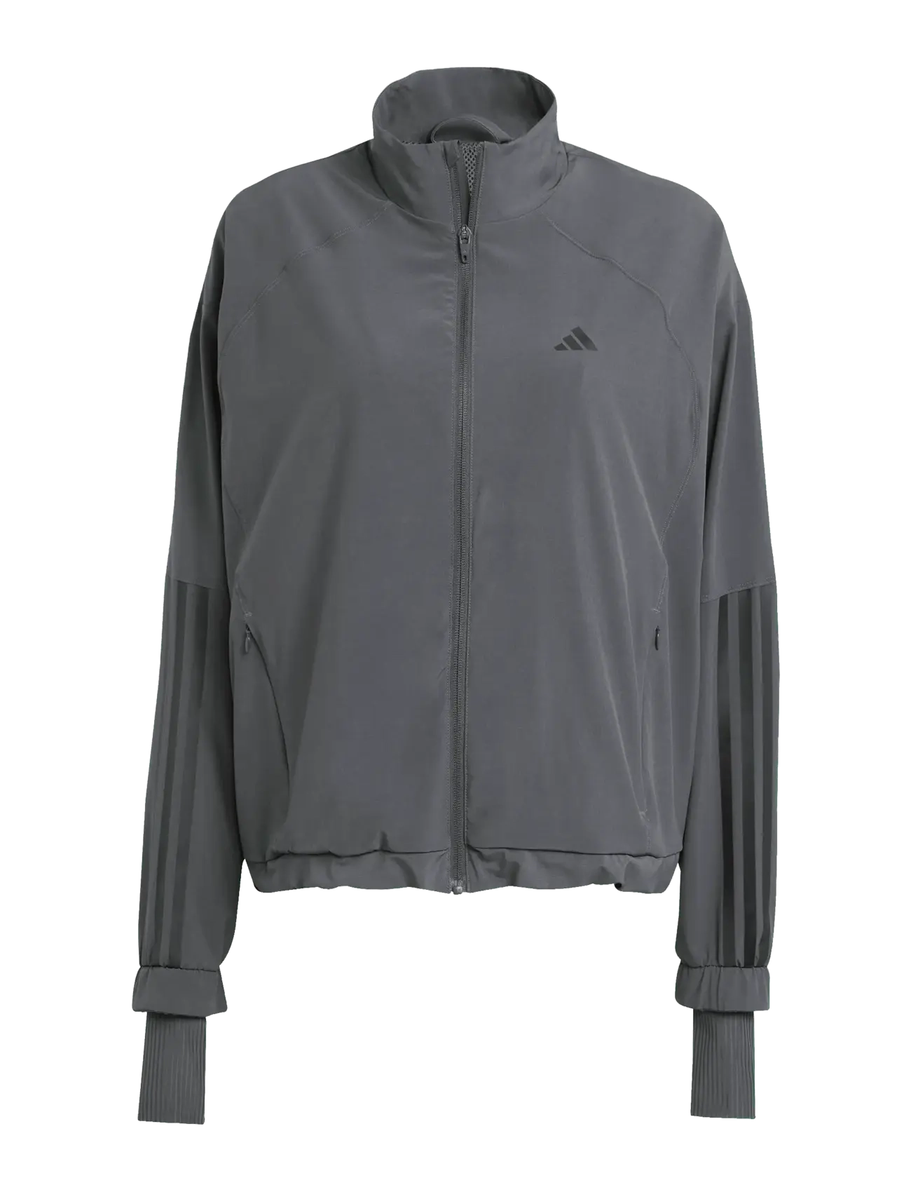 adidas Performance HYGLM WINDB S - Jacket - GRESIX/BLACK / grey