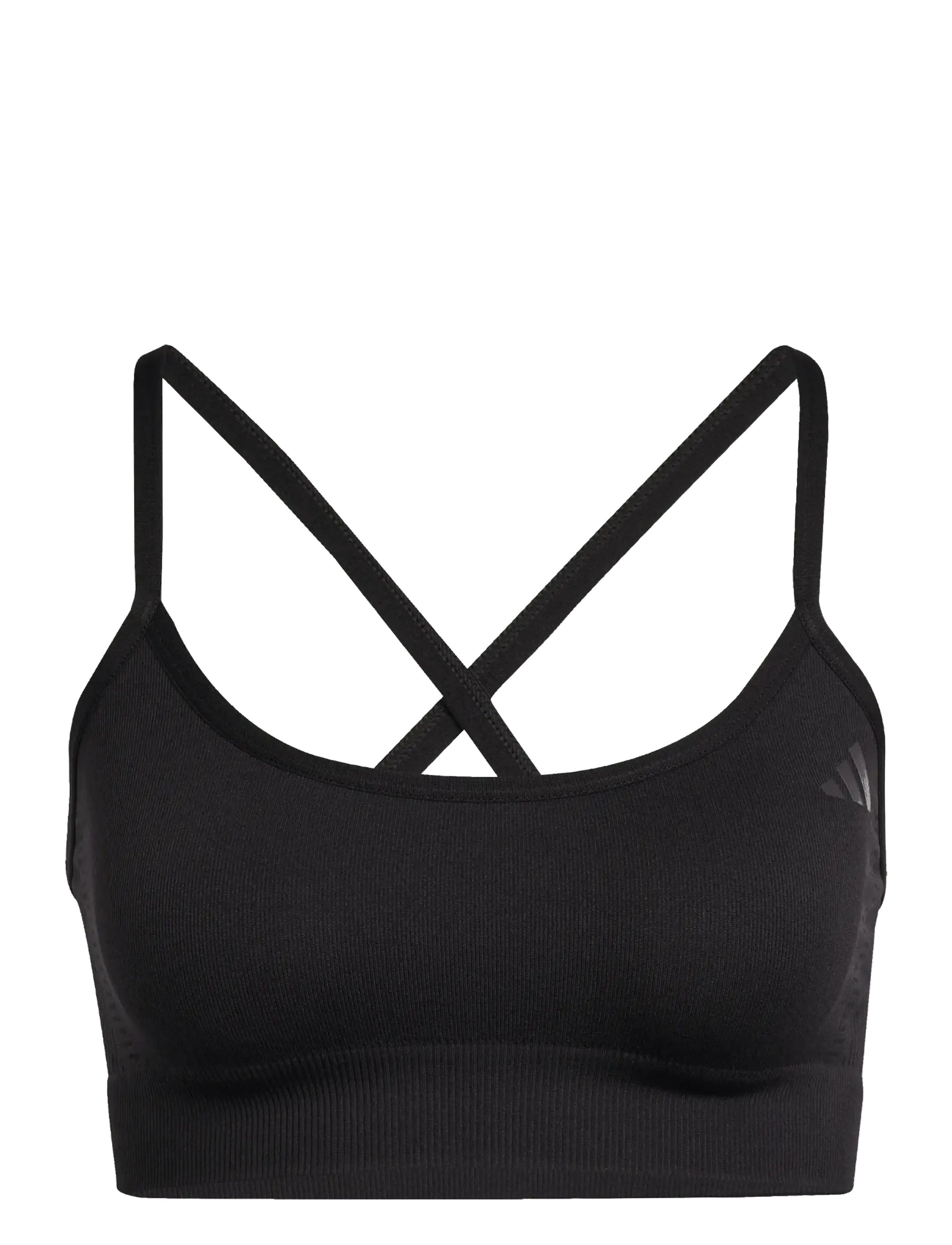 adidas Performance WE KNIT LS BRA - Rintaliivit - BLACK / black