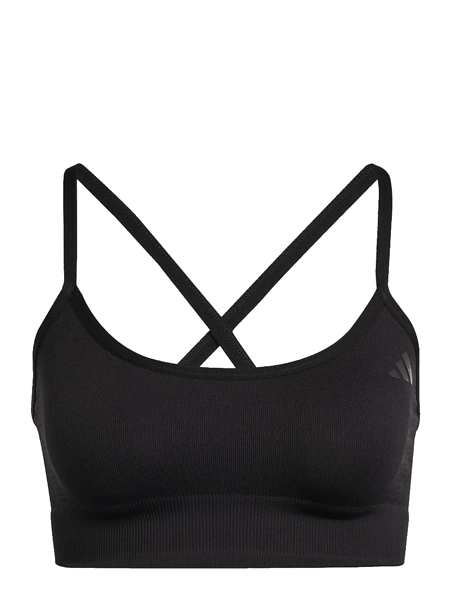 adidas Performance - WE KNIT LS BRA - spordirinnahoidjad - black - 1
