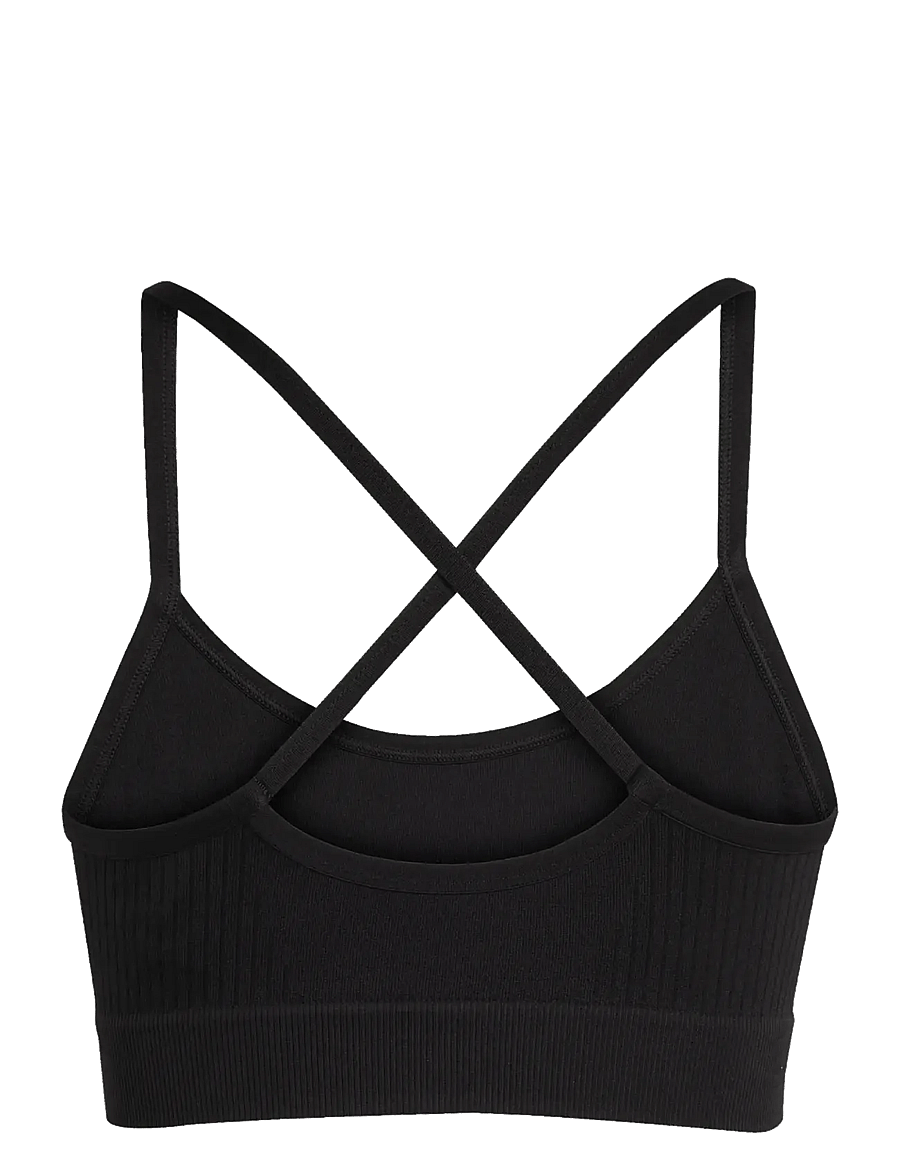 adidas Performance - WE KNIT LS BRA - spordirinnahoidjad - black - 2