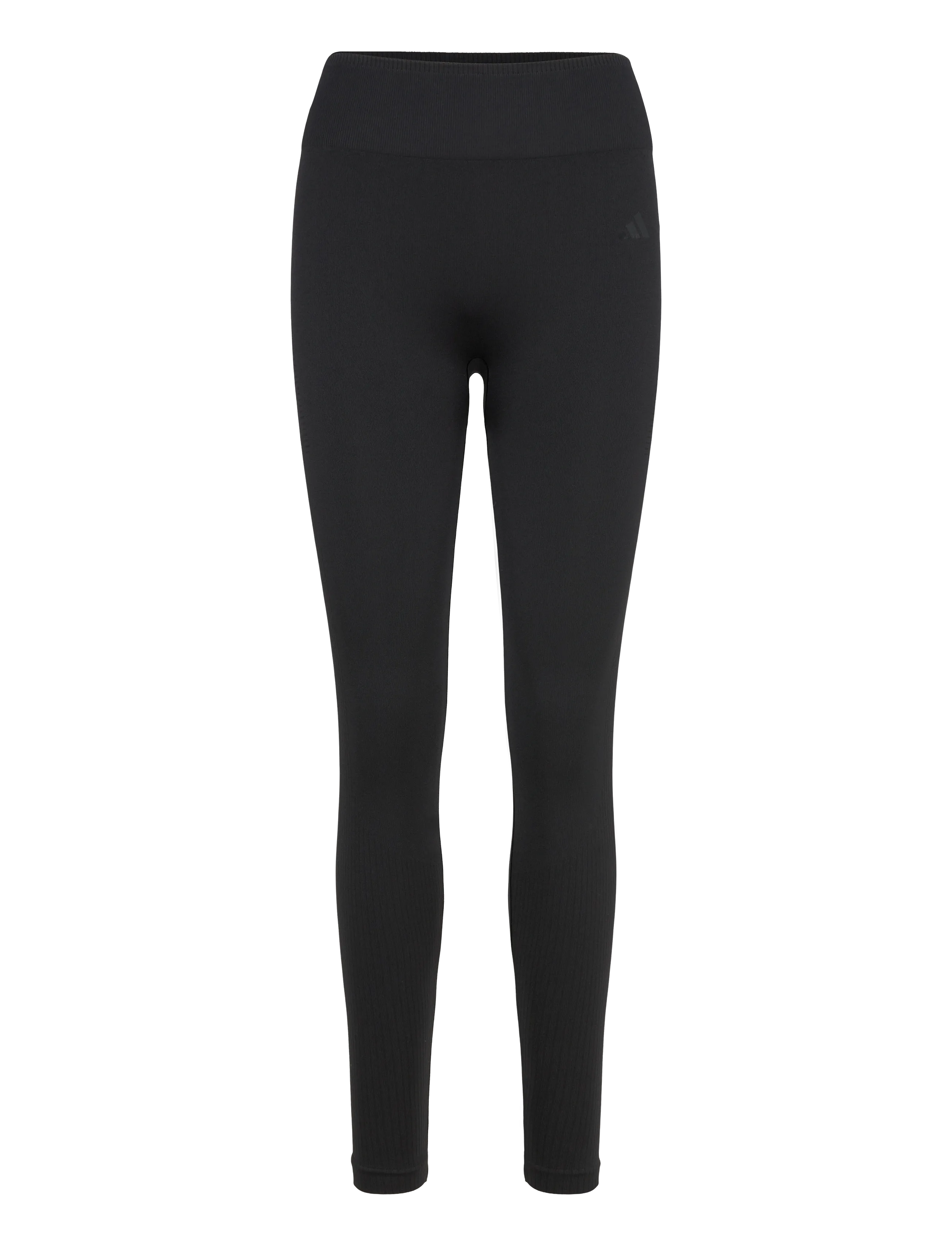adidas Performance We Knit 1/1 L, Kvinder, Højtaljede Strik Leggings, Sort, Str: L