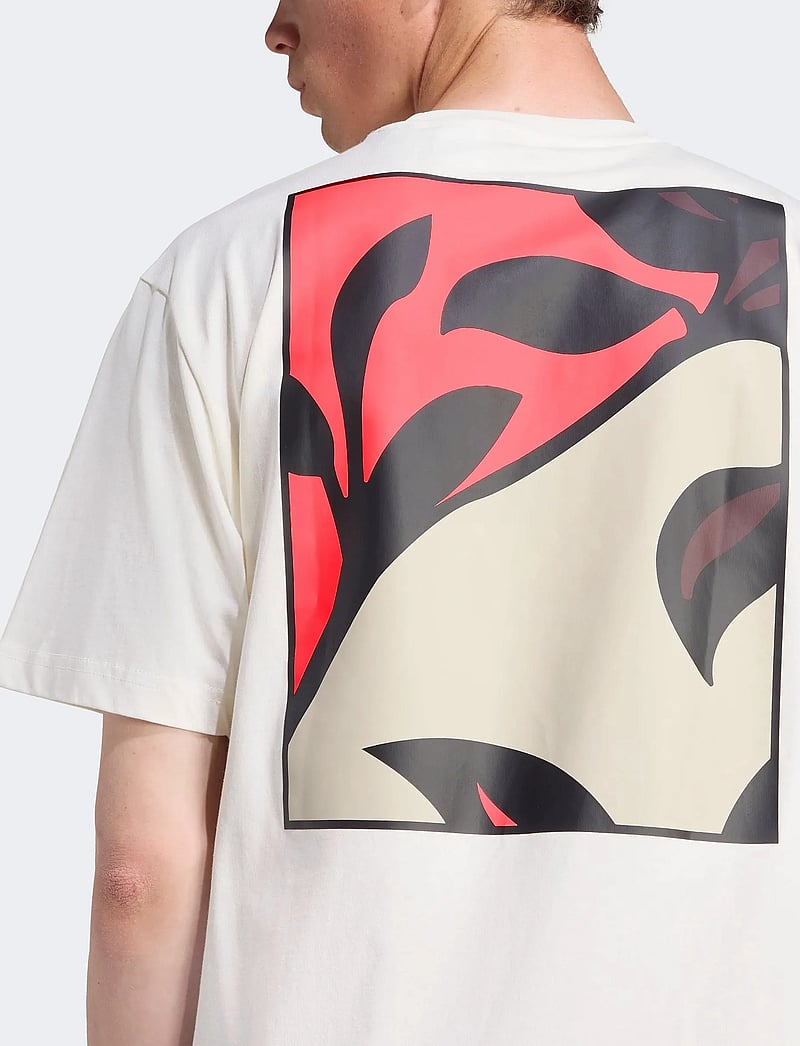 adidas Performance - MER SP GFXTEE M - t-shirts - owhite - 2