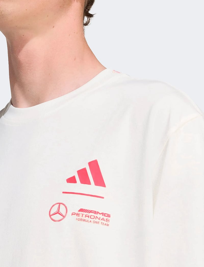 adidas Performance - MER SP GFXTEE M - t-shirts - owhite - 3