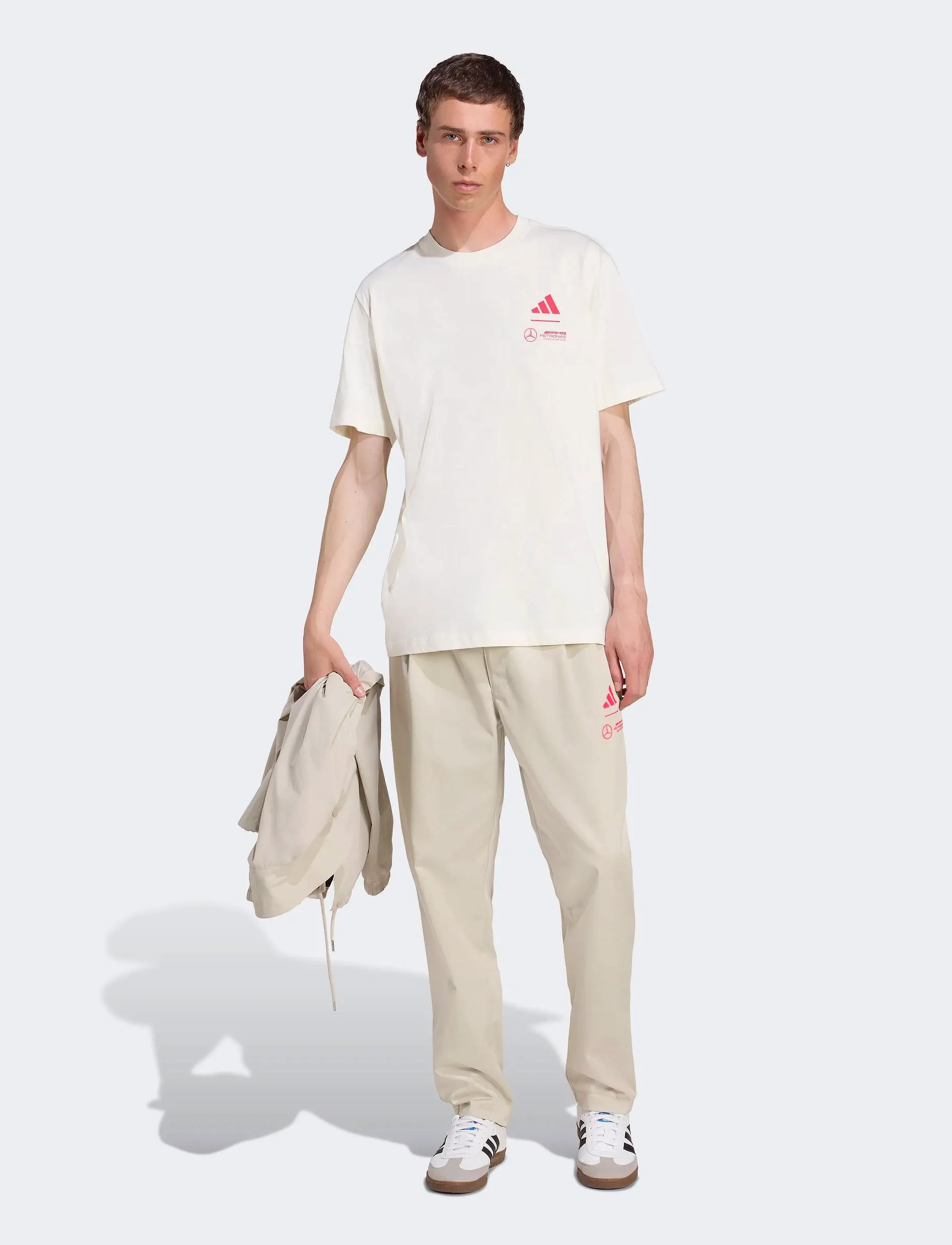 adidas Performance - MER SP GFXTEE M - t-skjorter - owhite - 4