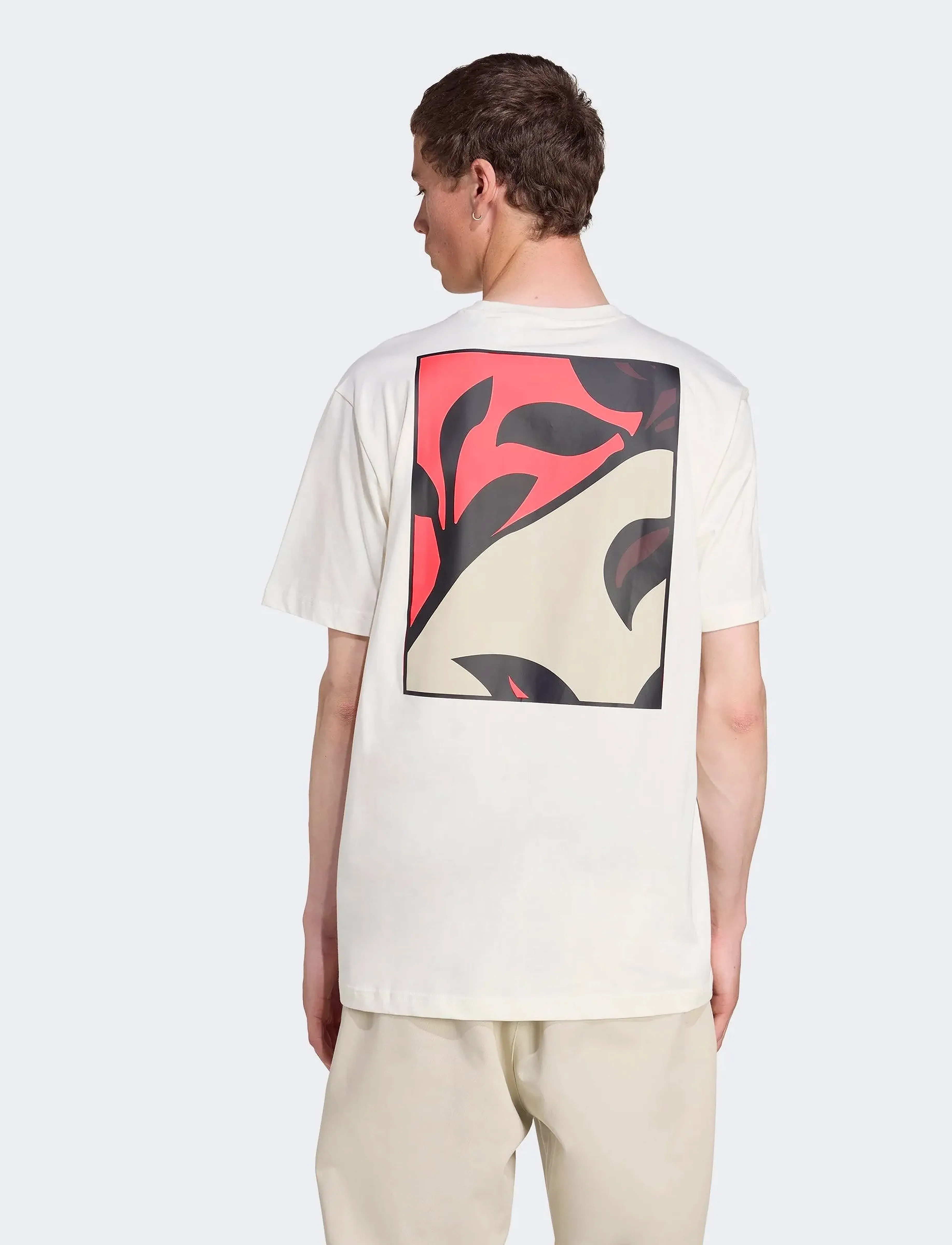 adidas Performance - MER SP GFXTEE M - t-skjorter - owhite - 5