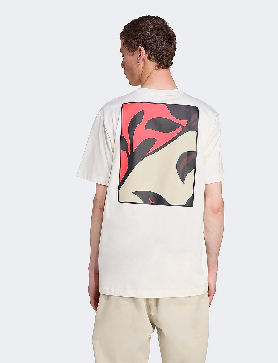 adidas Performance - MER SP GFXTEE M - tops & t-shirts - owhite - 5