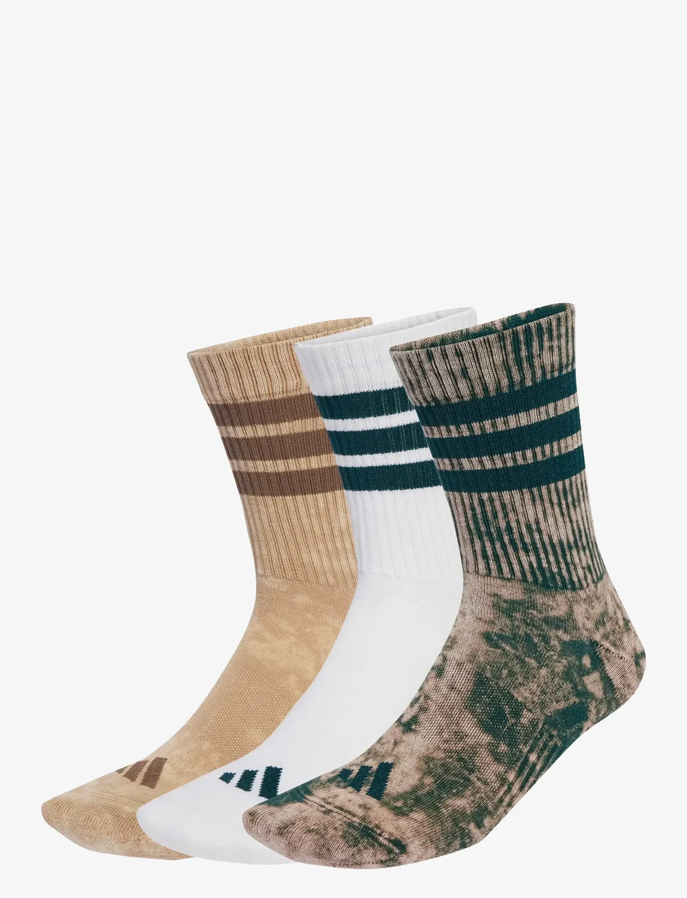 adidas Performance - 3S C CRW WSH 3P - sportsocken - warsan/aurivy/white - 0