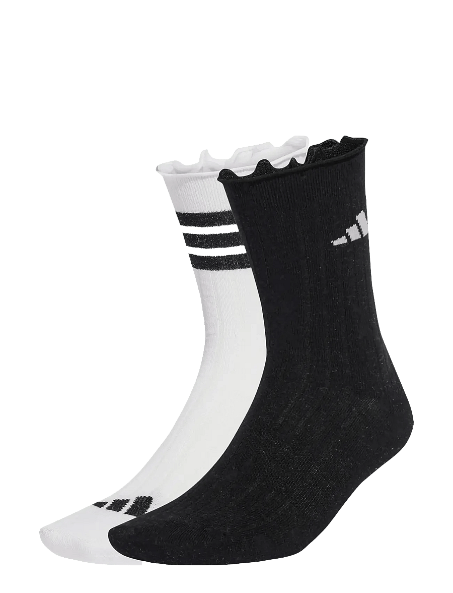 adidas Performance - GLOW SOCK 2PP - alusvaatteet ja sukat - white/black/greone - 0