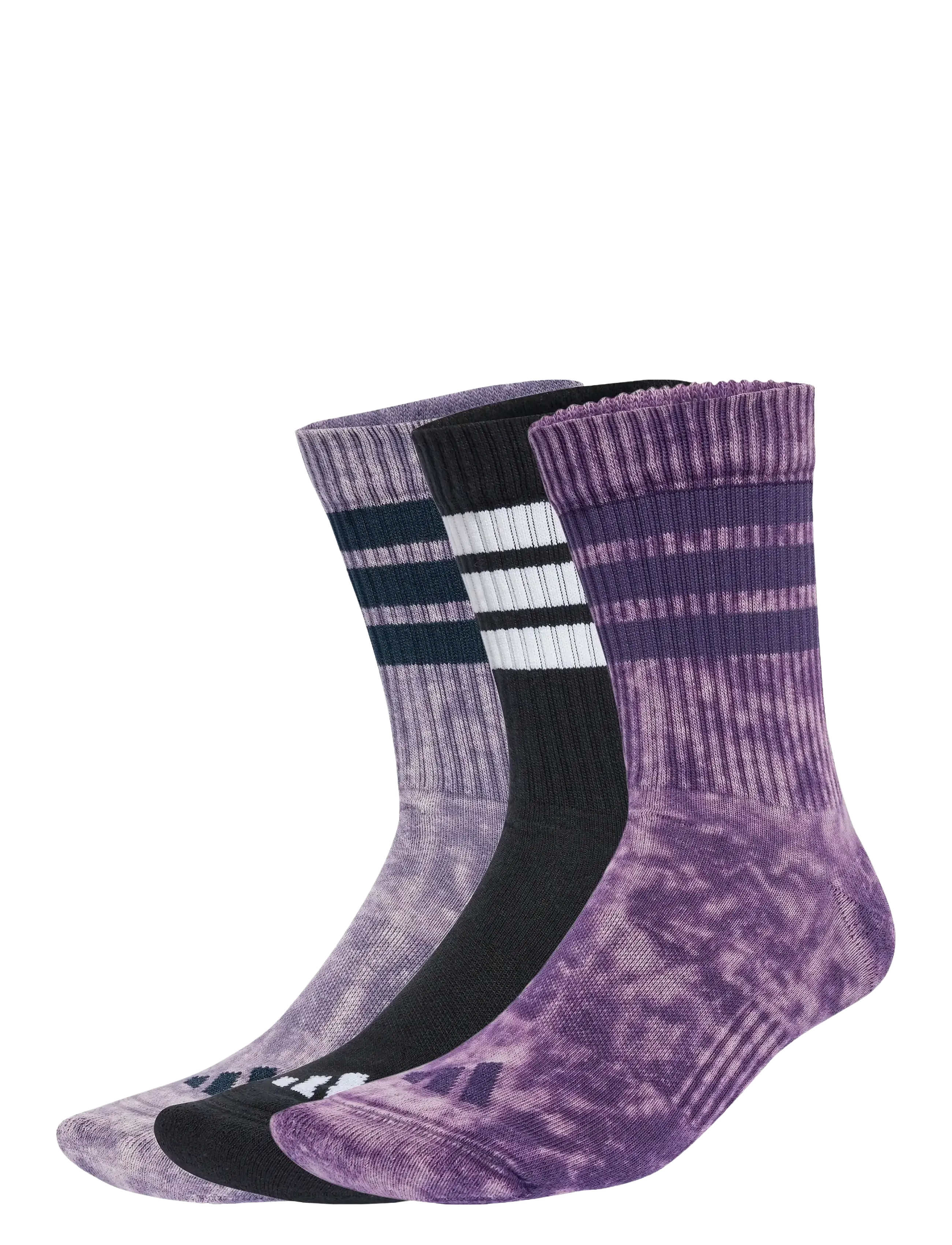 adidas Performance 3S C CRW WSH 3P - Strømper - AURPLU/PREVIO/BLACK / multi