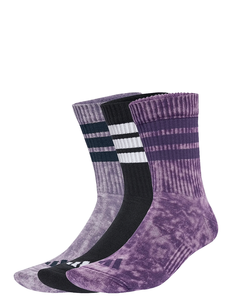 adidas Performance - 3S C CRW WSH 3P - träningsstrumpor - aurplu/previo/black - 0