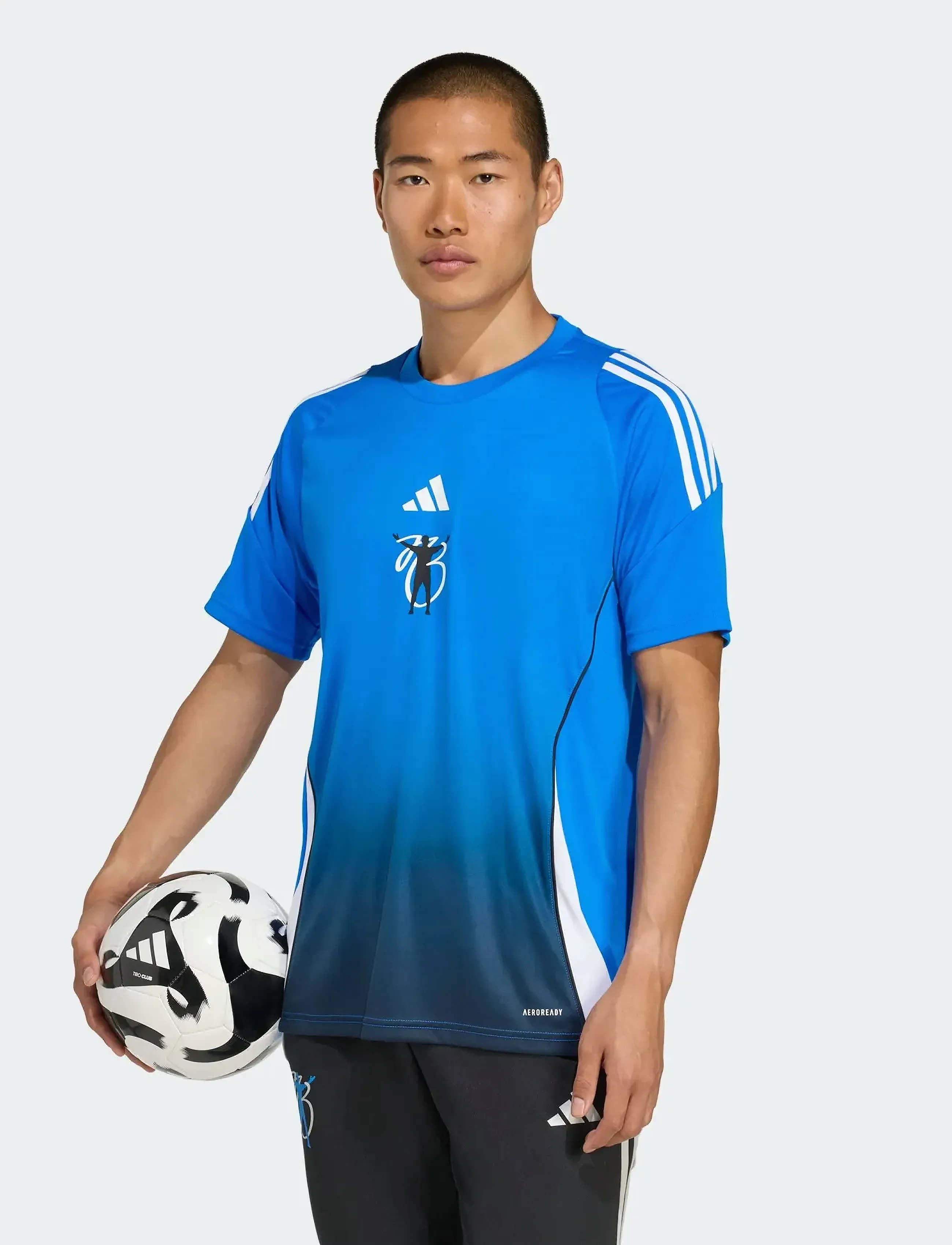 adidas Performance Jb Tr Jsy, Mænd, Kortærmet Træningsjersey, Blå, Str: XL