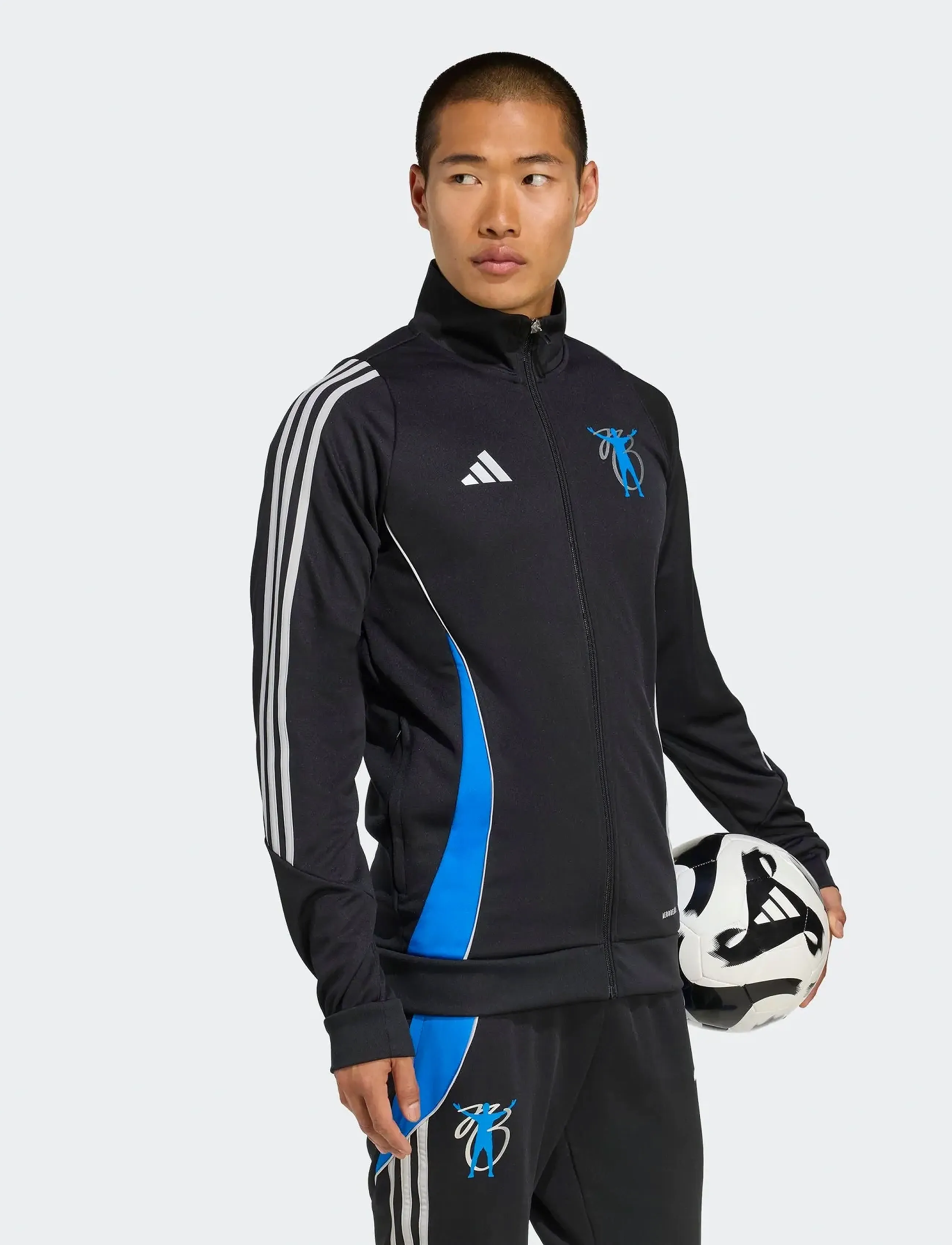 adidas Performance Jb Tr Jkt, Mænd, Fuld Lynlås Træningsjakke, Sort, Str: XXL