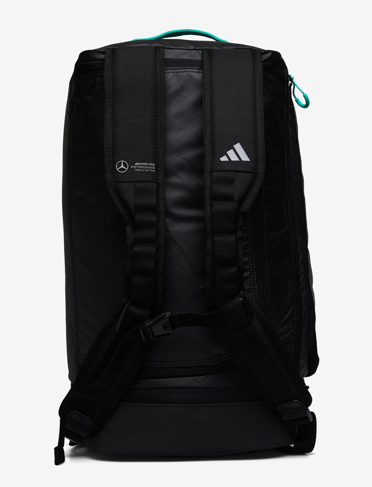adidas Performance - MER HYBRID DUF - gym bags - carbon/black/refsil - 3