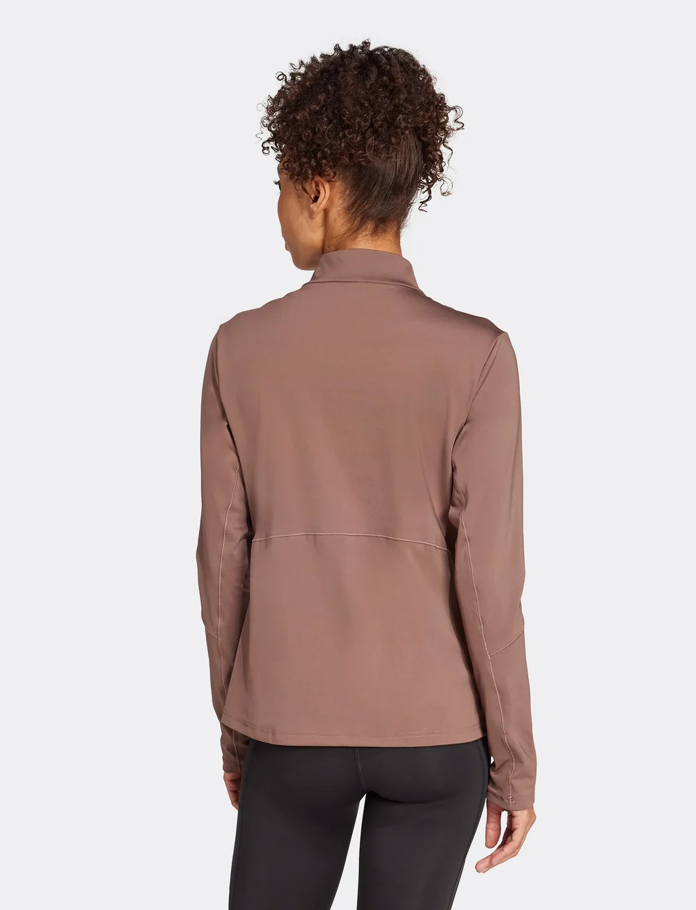 adidas Performance - HYGLM 1/4ZIP - fleece og mellemlag - earstr/white - 4