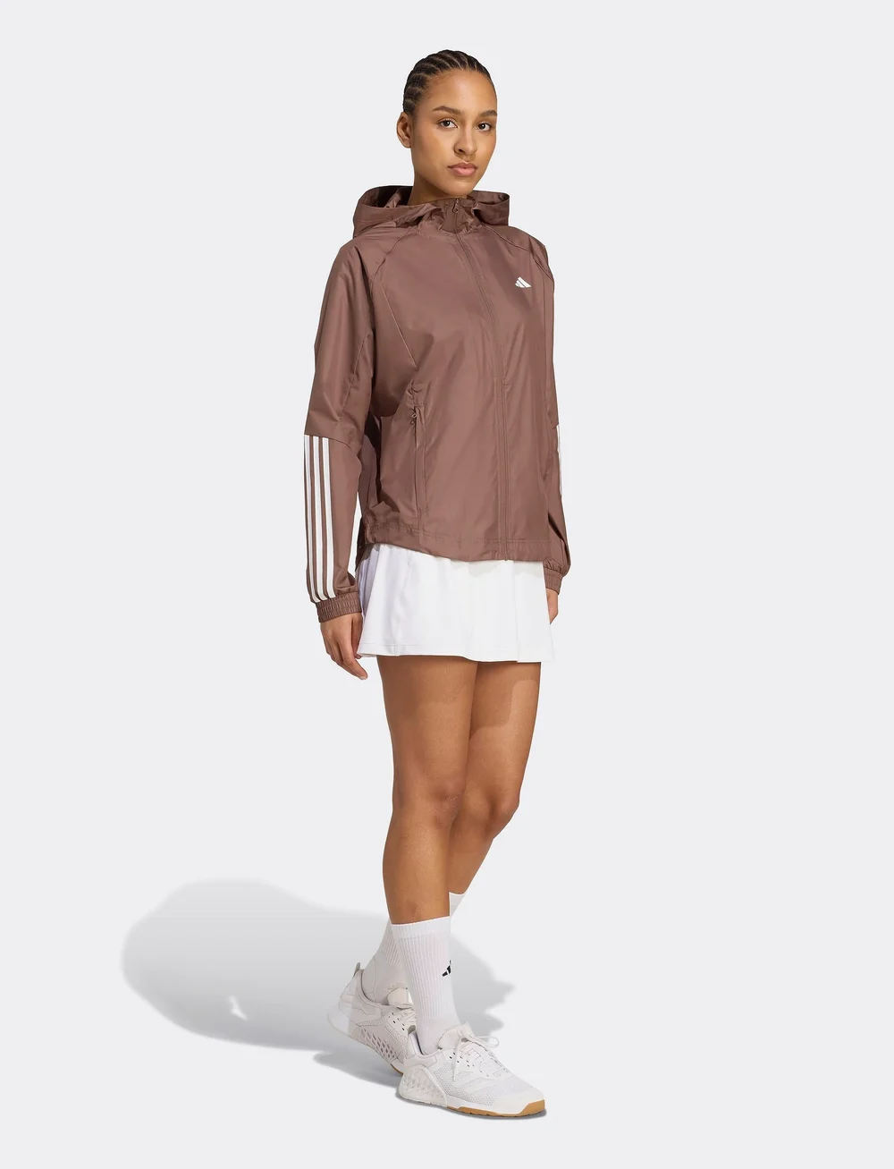 adidas Performance - HYGLM WINDB - treniruočių striukės - earstr/white - 0