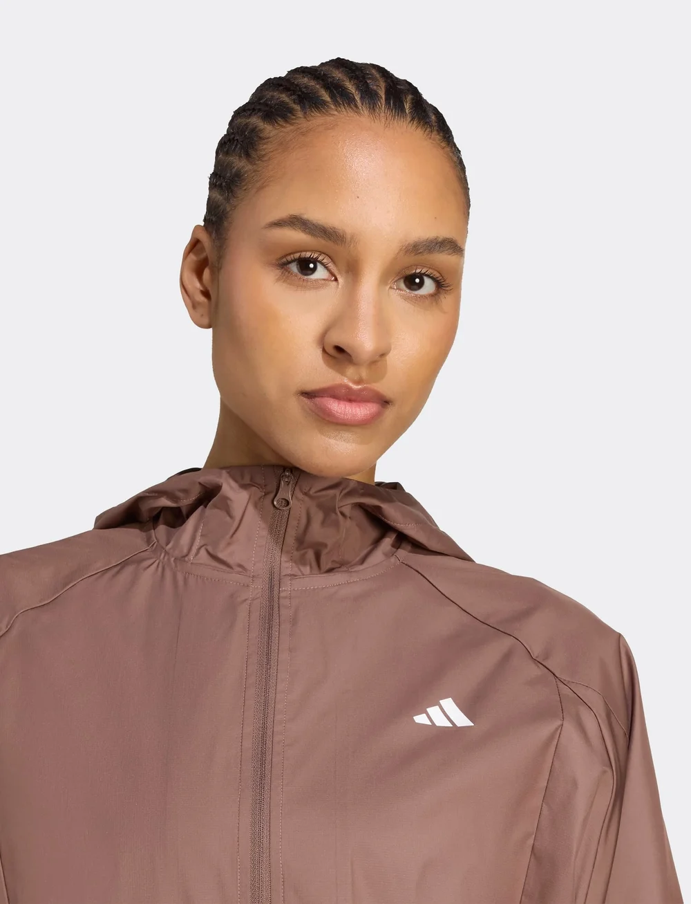 adidas Performance - HYGLM WINDB - treniruočių striukės - earstr/white - 2