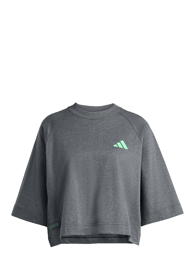 adidas Performance - MER PS TEE SS W - t-shirts - dgreyh - 1