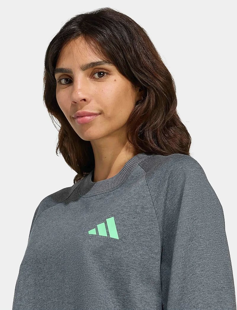 adidas Performance - MER PS TEE SS W - t-shirts - dgreyh - 3