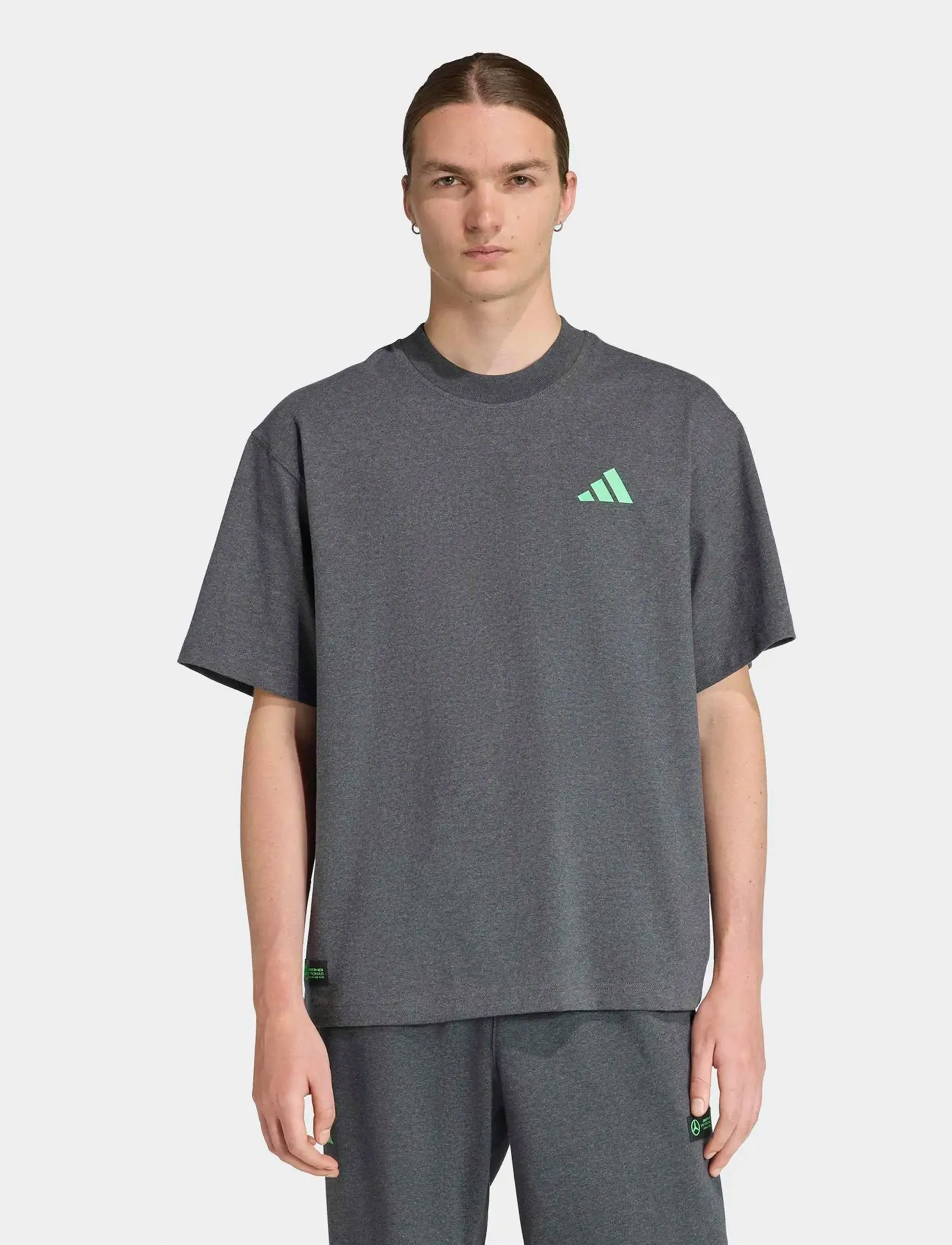 adidas Performance Mer Ps Tee M, L, Sport Oberteile, Grau - T-shirts, Männerswear