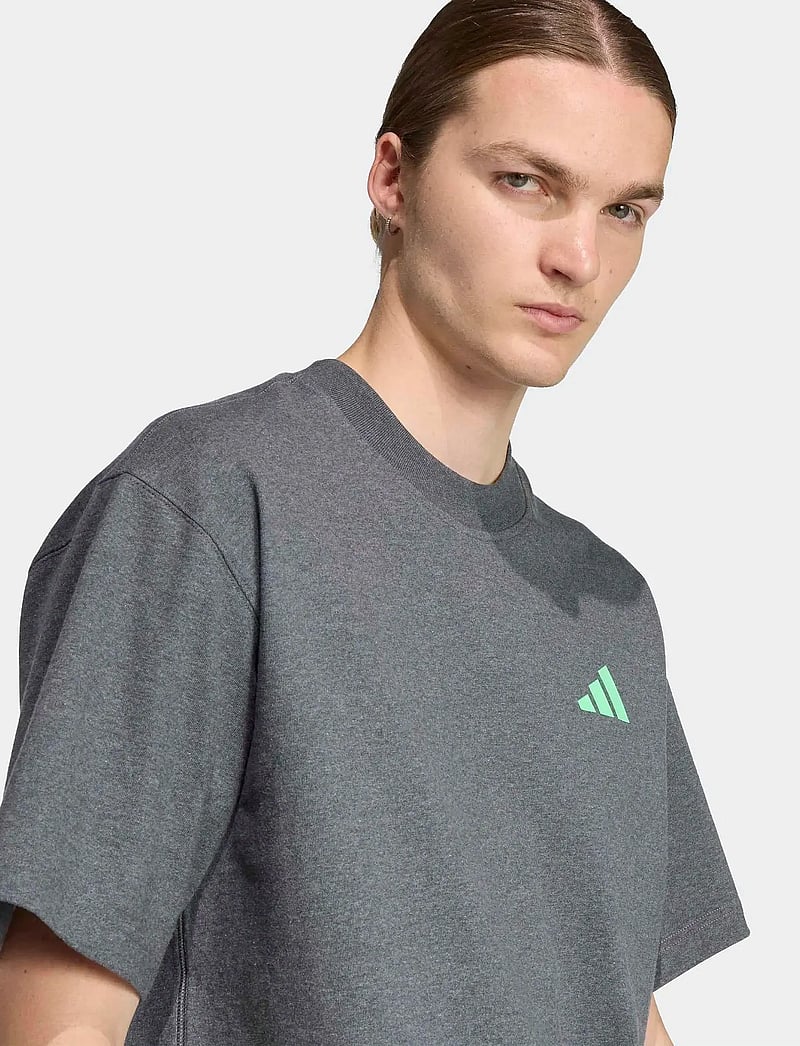 adidas Performance - MER PS TEE M - oberteile & t-shirts - dgreyh - 3