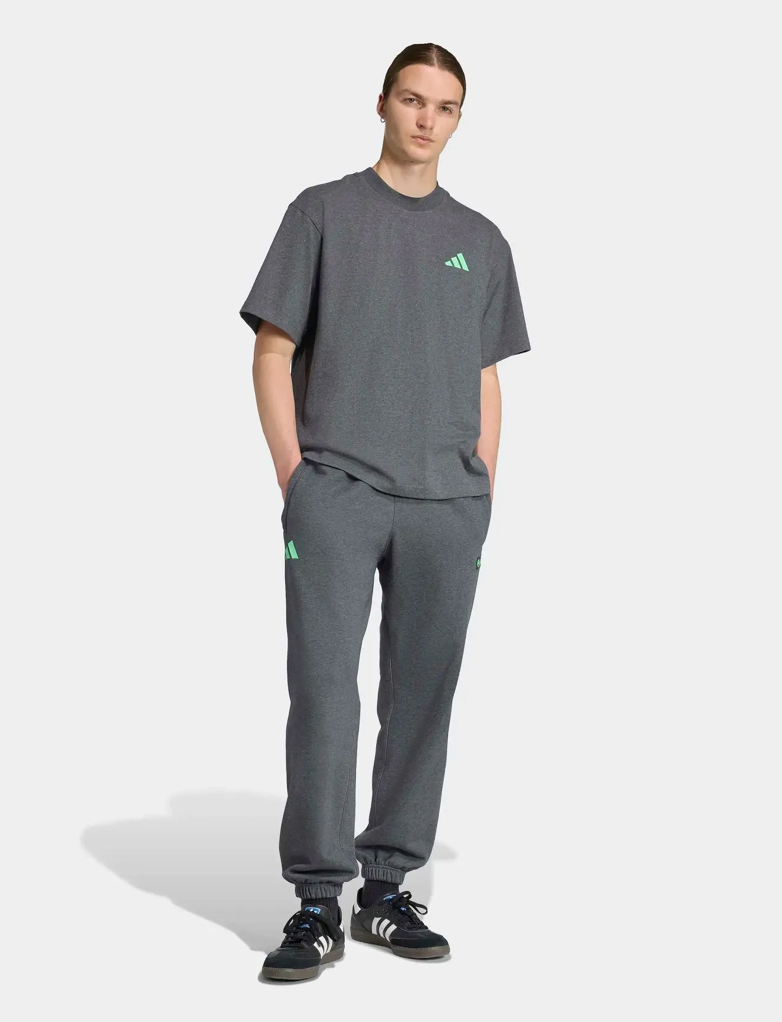 adidas Performance - MER PS TEE M - t-shirts - dgreyh - 5