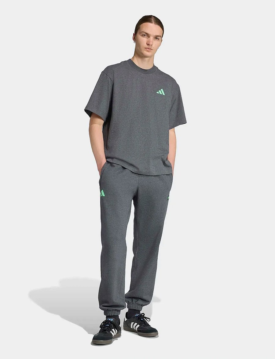 adidas Performance - MER PS TEE M - oberteile & t-shirts - dgreyh - 5