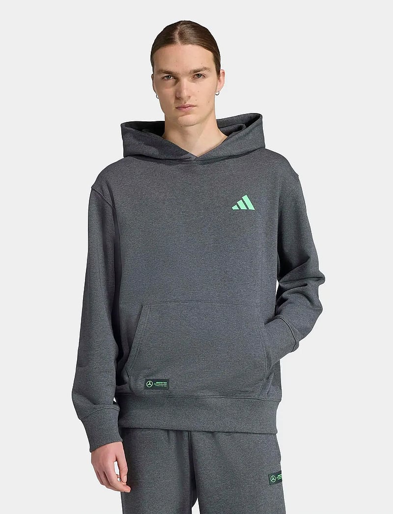 adidas Performance - MER PS HOOD M - oberteile - dgreyh - 0
