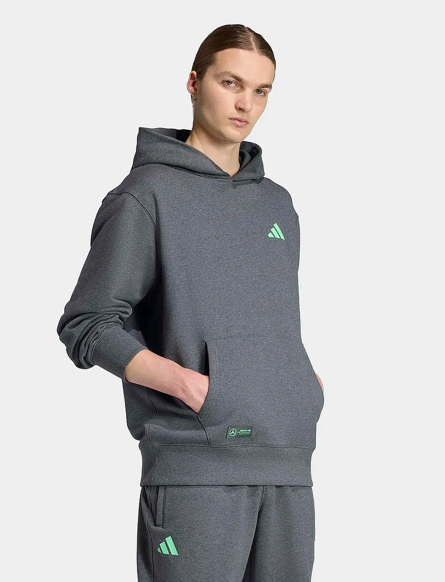 adidas Performance - MER PS HOOD M - alussärgid - dgreyh - 4