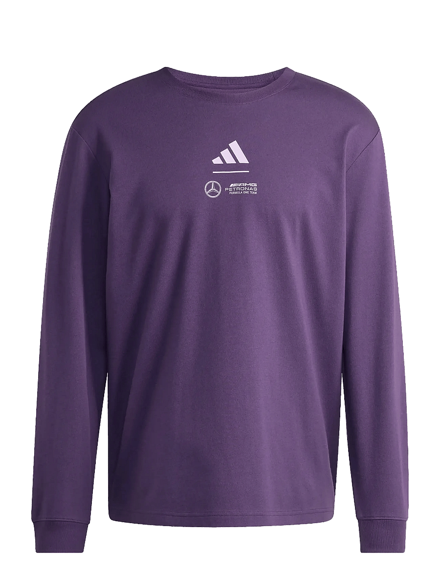 adidas Performance - MER PW TEE LS M - langarmshirts - aurplu - 1